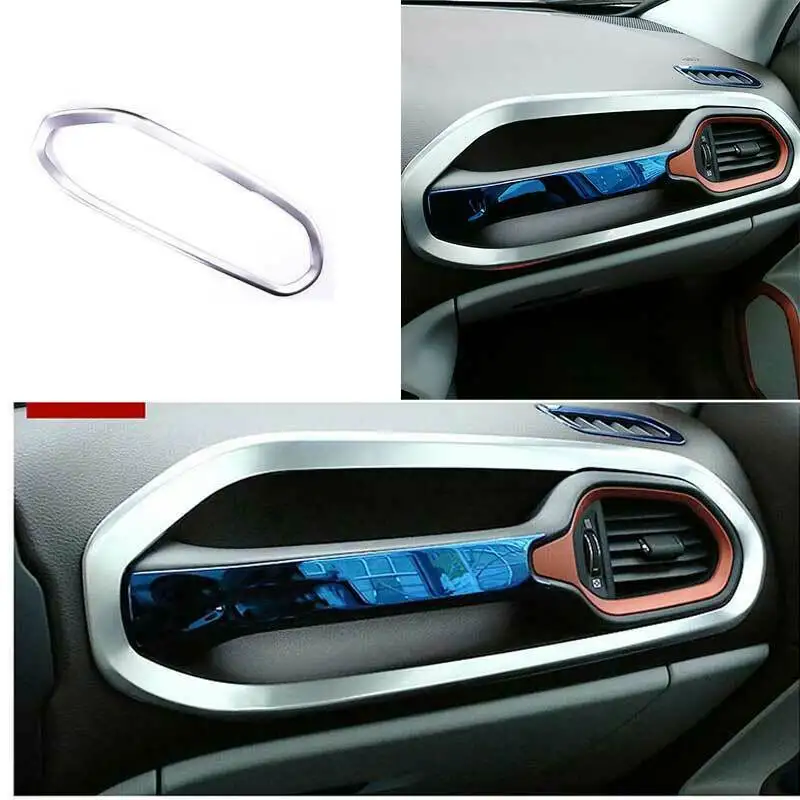 Fit For Jeep Renegade 2015-2020 Silver Steel Dashboard Copilot Handle Trim Cover
Fit For Jeep Renegade 2015-2020 Silver Steel Dashboard Copilot Handle Trim Cover