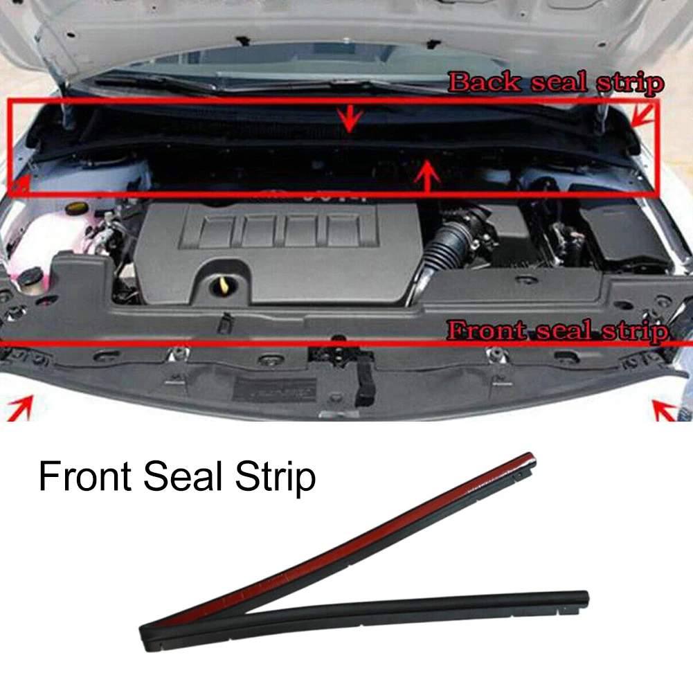 Durable Hood Sealing Strip Weatherstrip Rubber Waterproof Black Clip-On For Corolla 2007-2013 For Corolla 2007-2013
Durable Hood Sealing Strip Weatherstrip Rubber Waterproof Black Clip-On For Corolla 2007-2013 For Corolla 2007-2013