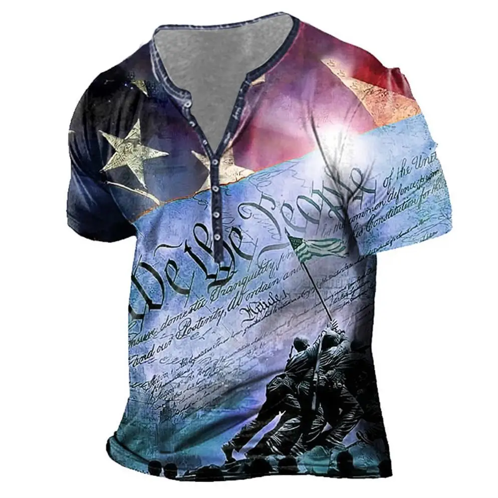 National Flag Vintage T-Shirt For Men Cotton Tees Army Graphic T-Shirts 3D Printed Short Sleeve Tees Oversized Male Clothing Top
National Flag Vintage T-Shirt For Men Cotton Tees Army Graphic T-Shirts 3D Printed Short Sleeve Tees Oversized Male Clothing Top