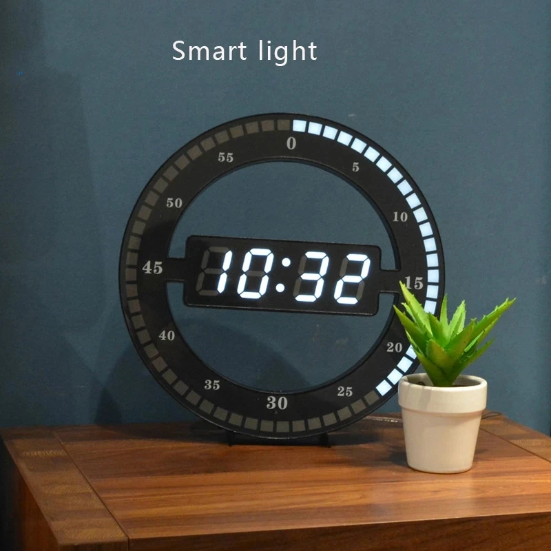 3d Round Wall Clock Plastic Mute Digital Electronic Led Wall Clock Luminous Smart Sensing Living Room Wrought Iron Clocks Zegar
3d Round Wall Clock Plastic Mute Digital Electronic Led Wall Clock Luminous Smart Sensing Living Room Wrought Iron Clocks Zegar
