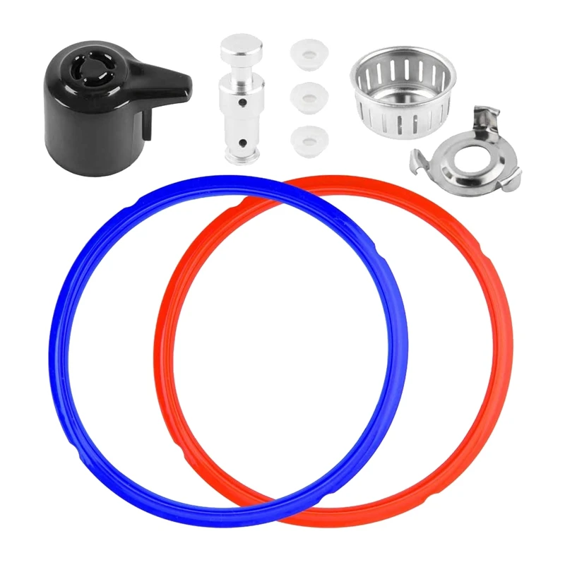 Replacement Float Valve Set For Pot Duo 5 6 Quart Qt Steam Release Handle Sealing Ring Steam Release Valve
Replacement Float Valve Set For Pot Duo 5 6 Quart Qt Steam Release Handle Sealing Ring Steam Release Valve