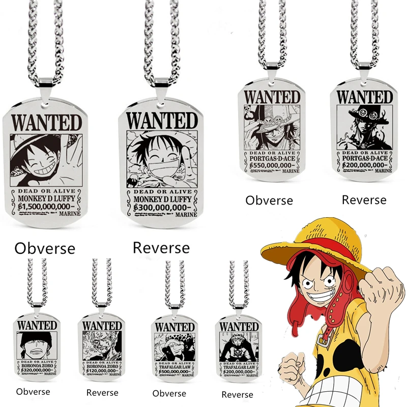 Anime Monkey D. Luffy Roronoa Zoro Vinsmoke Sanji Cosplay Portgas·D· Ace Metal Pendant Necklace Jewelry Props Accessories Gift
Anime Monkey D. Luffy Roronoa Zoro Vinsmoke Sanji Cosplay Portgas·D· Ace Metal Pendant Necklace Jewelry Props Accessories Gift