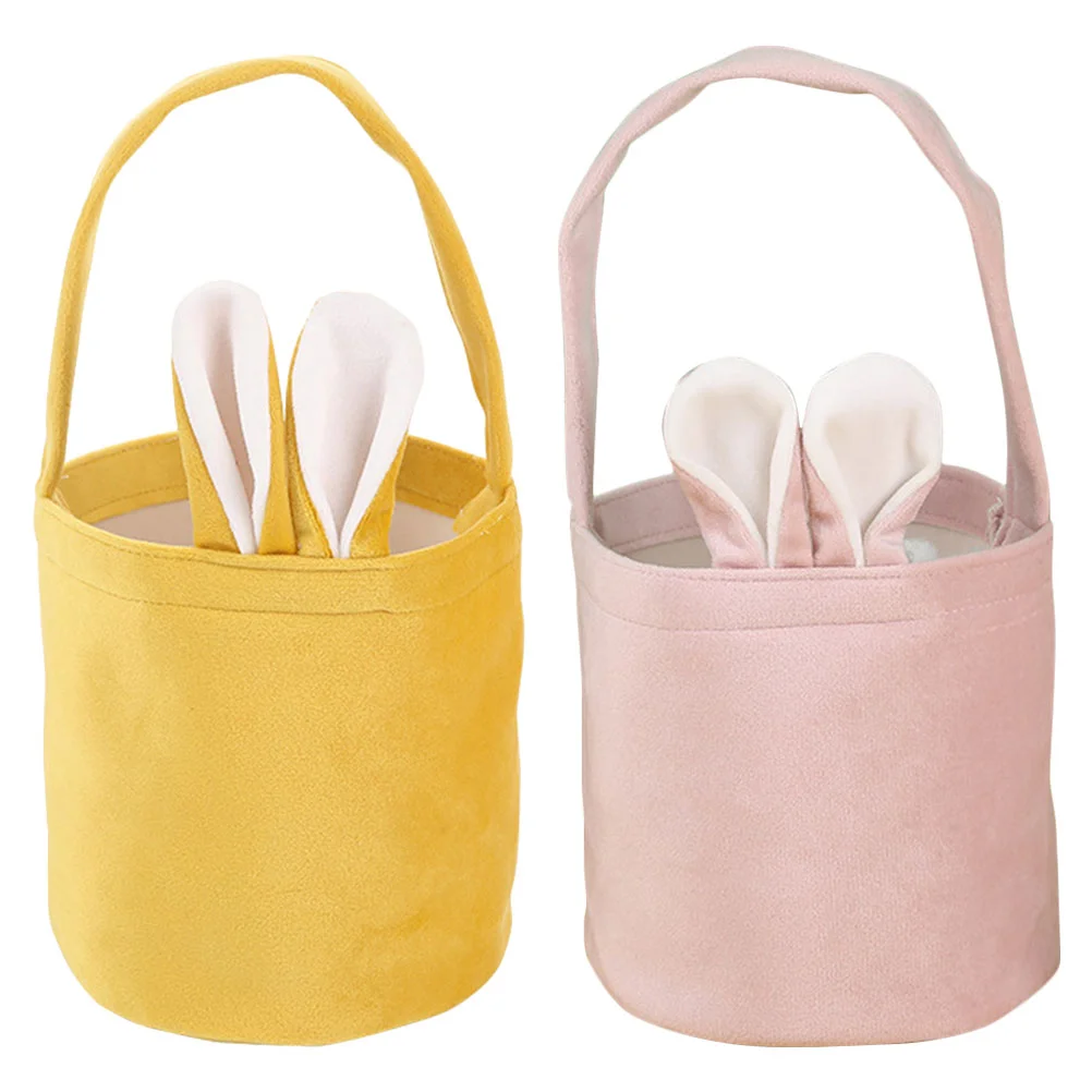 2pcs Lovely Unique Premium Bunny Gift Basket Candy Bags Handheld Gift Bags Cloth Gift Bags Eggs Bags for Party
2pcs Lovely Unique Premium Bunny Gift Basket Candy Bags Handheld Gift Bags Cloth Gift Bags Eggs Bags for Party