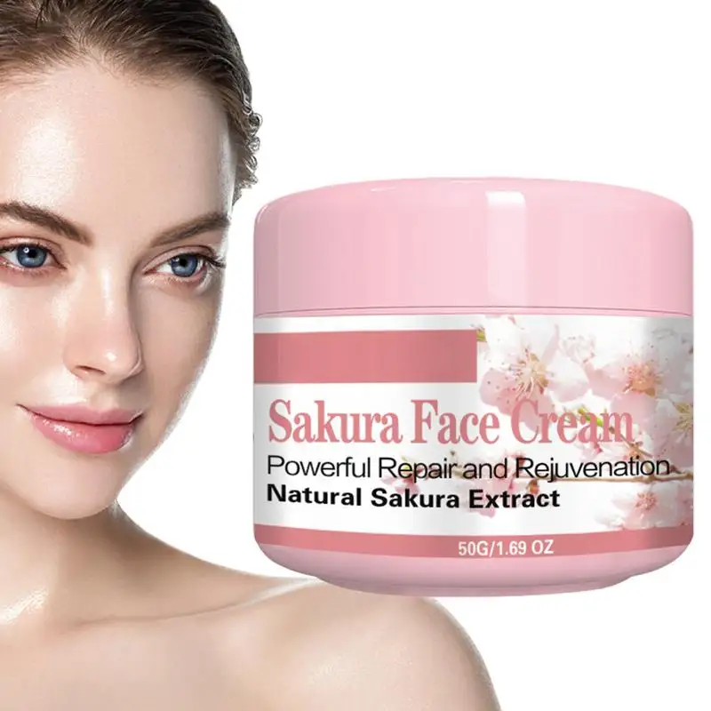Sakura Essence Cream Hyaluronic Acid Anti-Aging Winkles Serum Moisturizer 50ml Cherry Blossoms Whitening Cream Sakura Face Cream
Sakura Essence Cream Hyaluronic Acid Anti-Aging Winkles Serum Moisturizer 50ml Cherry Blossoms Whitening Cream Sakura Face Cream