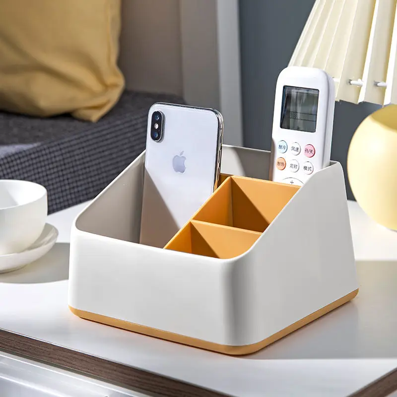 Desktop Storage Box TV Remote Control Holder 4Slot Phone Stationery Storage Holder Organizer for Home Bedroom Living Room Office
Desktop Storage Box TV Remote Control Holder 4Slot Phone Stationery Storage Holder Organizer for Home Bedroom Living Room Office