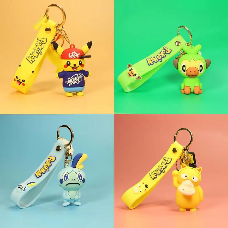 Japanese Anime Pokémon Keychain Wholesale Pikachu Doll Ornament Cartoon Up To Duck Keychain Pendant Sanrio Keychains
Japanese Anime Pokémon Keychain Wholesale Pikachu Doll Ornament Cartoon Up To Duck Keychain Pendant Sanrio Keychains