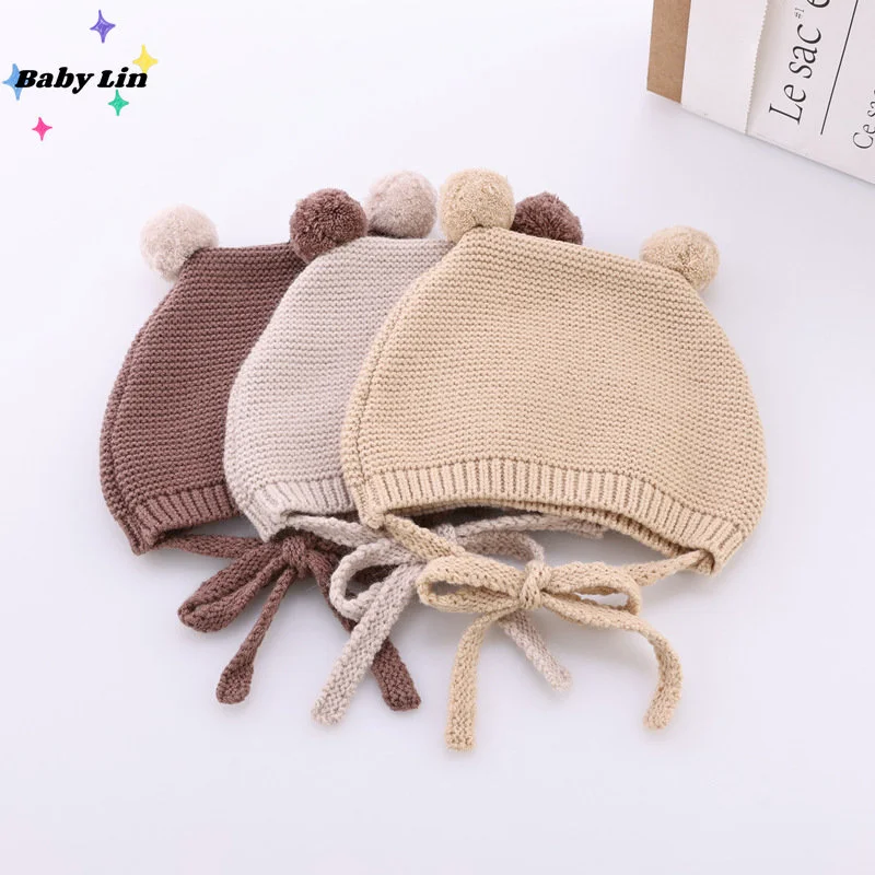 Hat Kid Accessories Winter Spring Crochet Baby Hat Soft Pompom Infant Toddler Cap Beanie Solid Color Kids Knitted Warm Bonnet
Hat Kid Accessories Winter Spring Crochet Baby Hat Soft Pompom Infant Toddler Cap Beanie Solid Color Kids Knitted Warm Bonnet