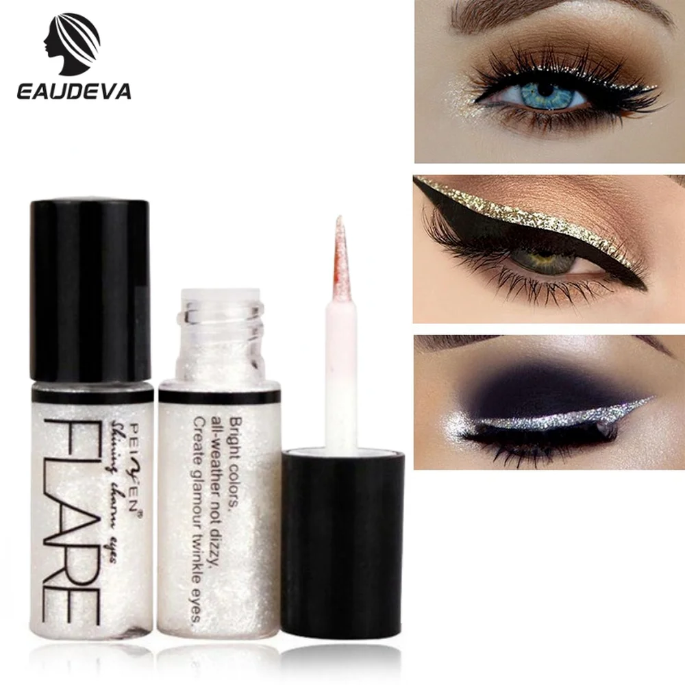 Liquid Eyeshadow Metallic Diamond Shiny Eye Liner Pen Long-lasting Waterproof Glitter Shimmer Highlighter Eye Makeup Comestic
Liquid Eyeshadow Metallic Diamond Shiny Eye Liner Pen Long-lasting Waterproof Glitter Shimmer Highlighter Eye Makeup Comestic