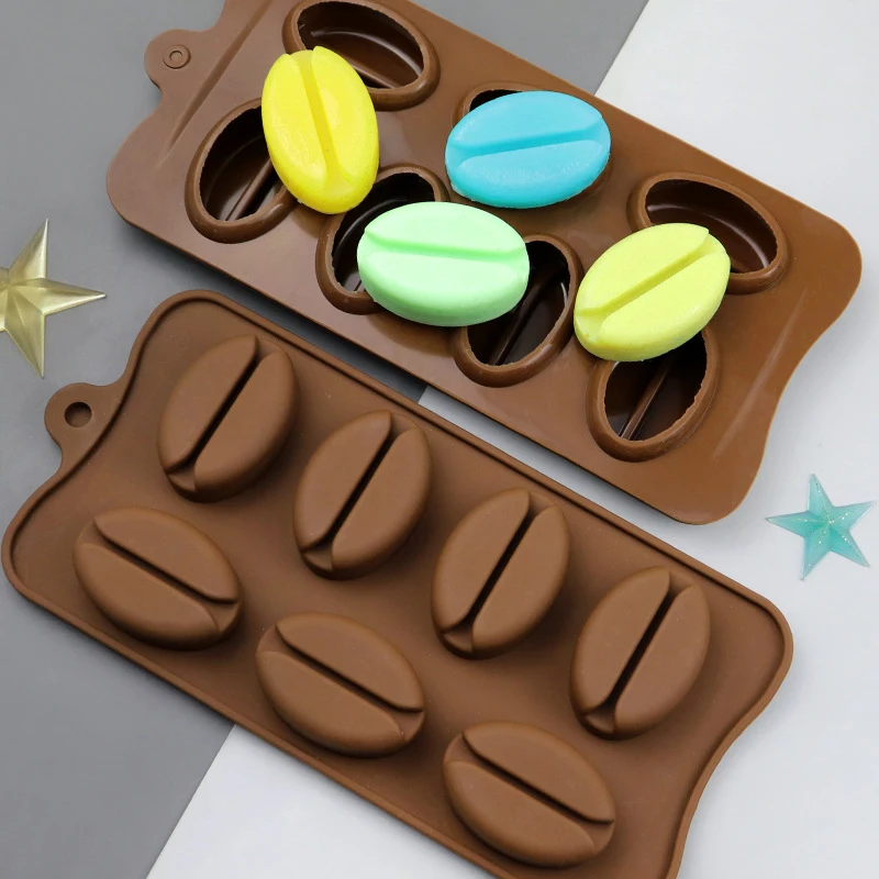 Cute Coffee Beans Shape Fondant Mould DIY Mini Candy Ice Tray Candy Jello Making Mold Chocolate Cookies Candy Mold
Cute Coffee Beans Shape Fondant Mould DIY Mini Candy Ice Tray Candy Jello Making Mold Chocolate Cookies Candy Mold