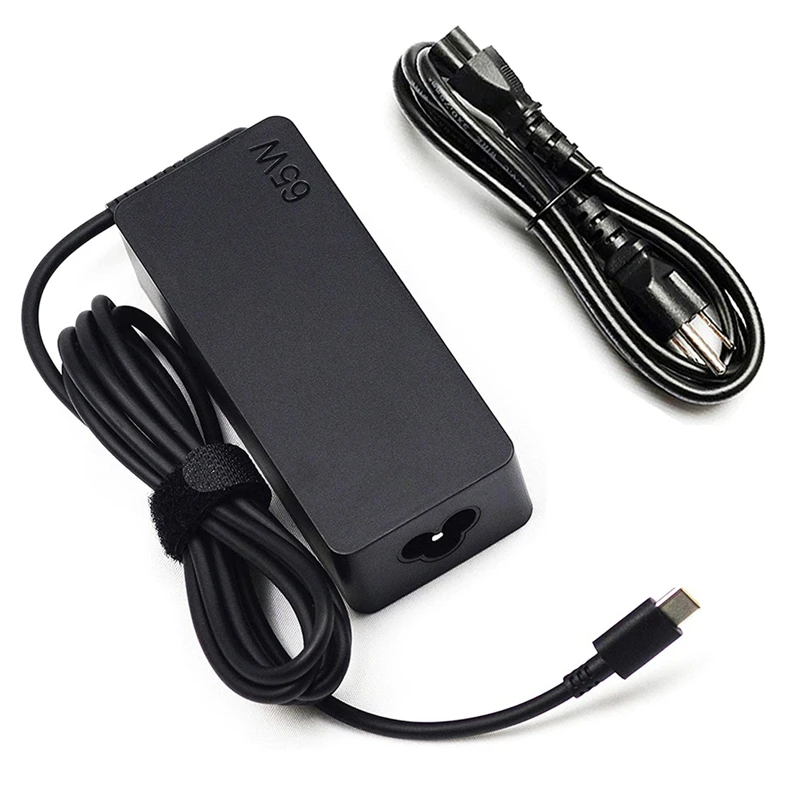 65W USB Type C Laptop Charger for Lenovo Chromebook 100E ThinkPad T480 T580 Yoga C930 Adapter Power Supply Cord,US Plug
65W USB Type C Laptop Charger for Lenovo Chromebook 100E ThinkPad T480 T580 Yoga C930 Adapter Power Supply Cord,US Plug