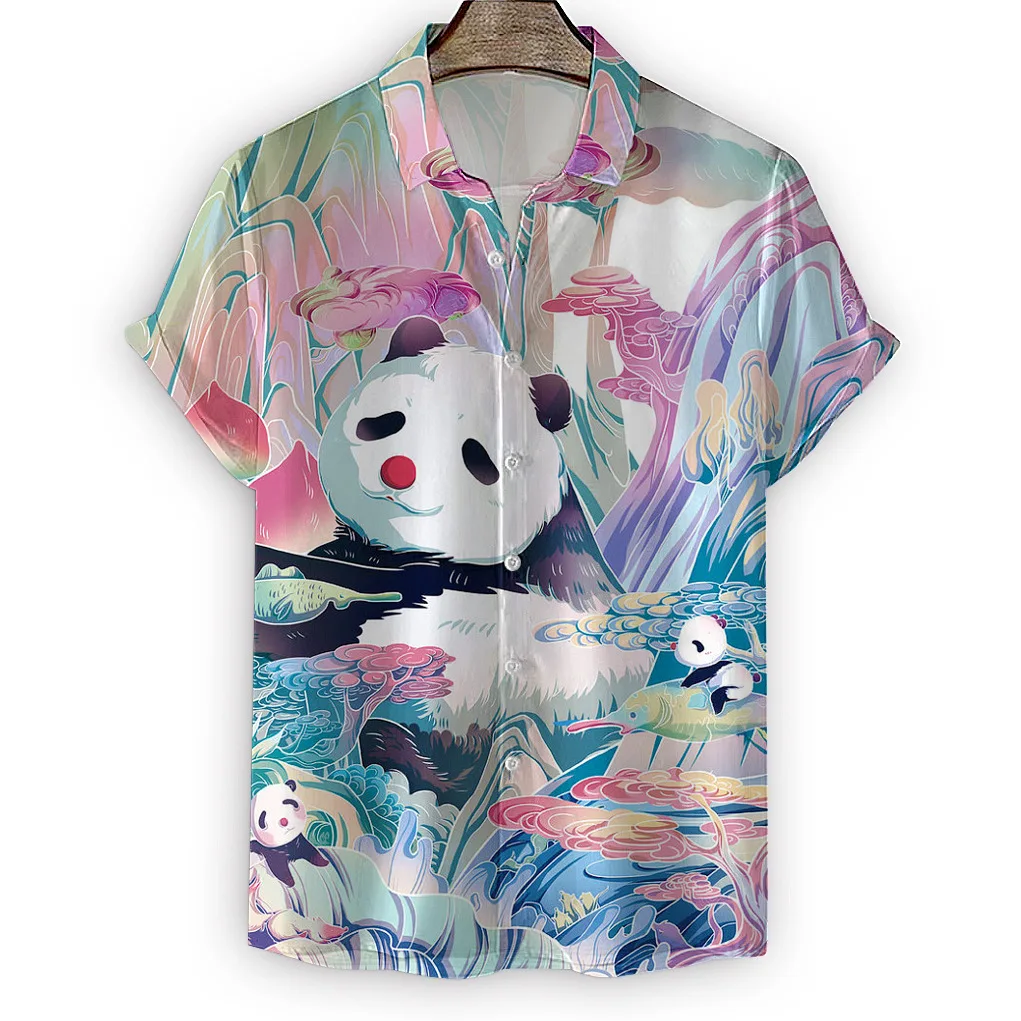 Men's Summer Shirt 3D Printed Pattern Short Sleeved Fashionable Lapel Single Breasted Clothes 2023 Men's Street Clothing
Men's Summer Shirt 3D Printed Pattern Short Sleeved Fashionable Lapel Single Breasted Clothes 2023 Men's Street Clothing