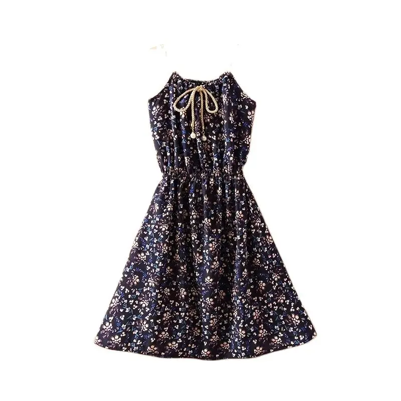 Bohemian New Summer Women's Long Dress Print Female Chiffon Dresses Beach Slim Large Size Trendy Lady Sling Dresses Floral Dress
Bohemian New Summer Women's Long Dress Print Female Chiffon Dresses Beach Slim Large Size Trendy Lady Sling Dresses Floral Dress