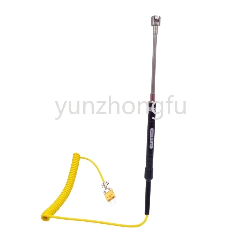 Sheet K-Type Surface Thermocouple with Extension Rod Solid Surface Thermometer Probe NR-81532A
Sheet K-Type Surface Thermocouple with Extension Rod Solid Surface Thermometer Probe NR-81532A