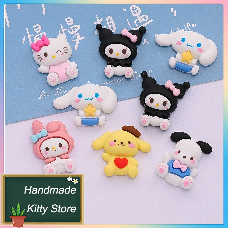 10-20Pcs New Sanrios Kuromi Accessories Hellokitty Melody Cinnamoroll Pompompurin Pochacco Kawai Anime Series Diy Material Toys
10-20Pcs New Sanrios Kuromi Accessories Hellokitty Melody Cinnamoroll Pompompurin Pochacco Kawai Anime Series Diy Material Toys