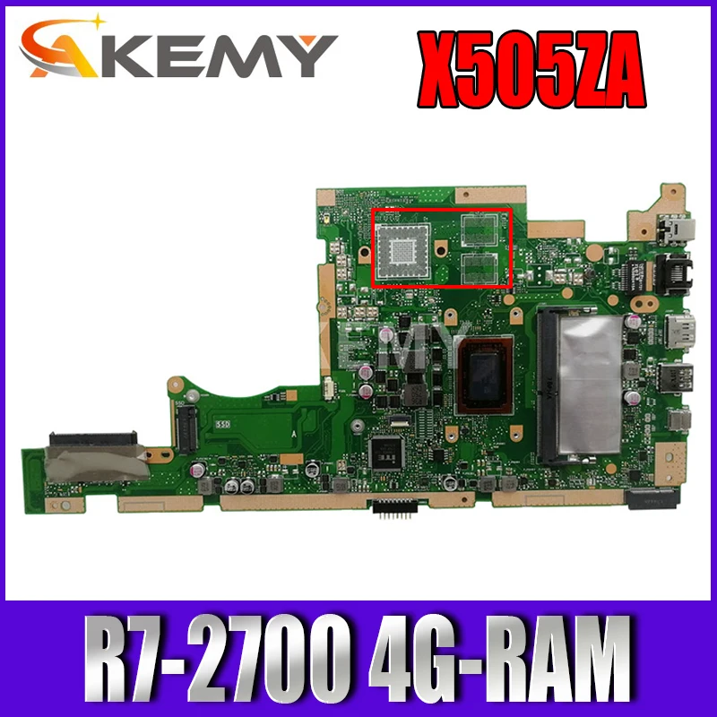 Оригинальная материнская плата X505ZA для ASUS X505Z A580Z A505Z K550A, материнская плата aptop с R7-2700U 4 ГБ/ОЗУ 100%, хорошо работает
Оригинальная материнская плата X505ZA для ASUS X505Z A580Z A505Z K550A, материнская плата aptop с R7-2700U 4 ГБ/ОЗУ 100%, хорошо работает