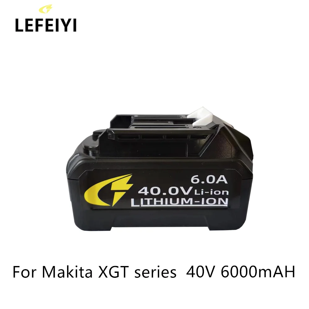 

40V 6.0Ah for Makita XGT40 BL4020 BL4025 BL4040 Replaceable Battery for XGT Lithium Ion Power Tools
