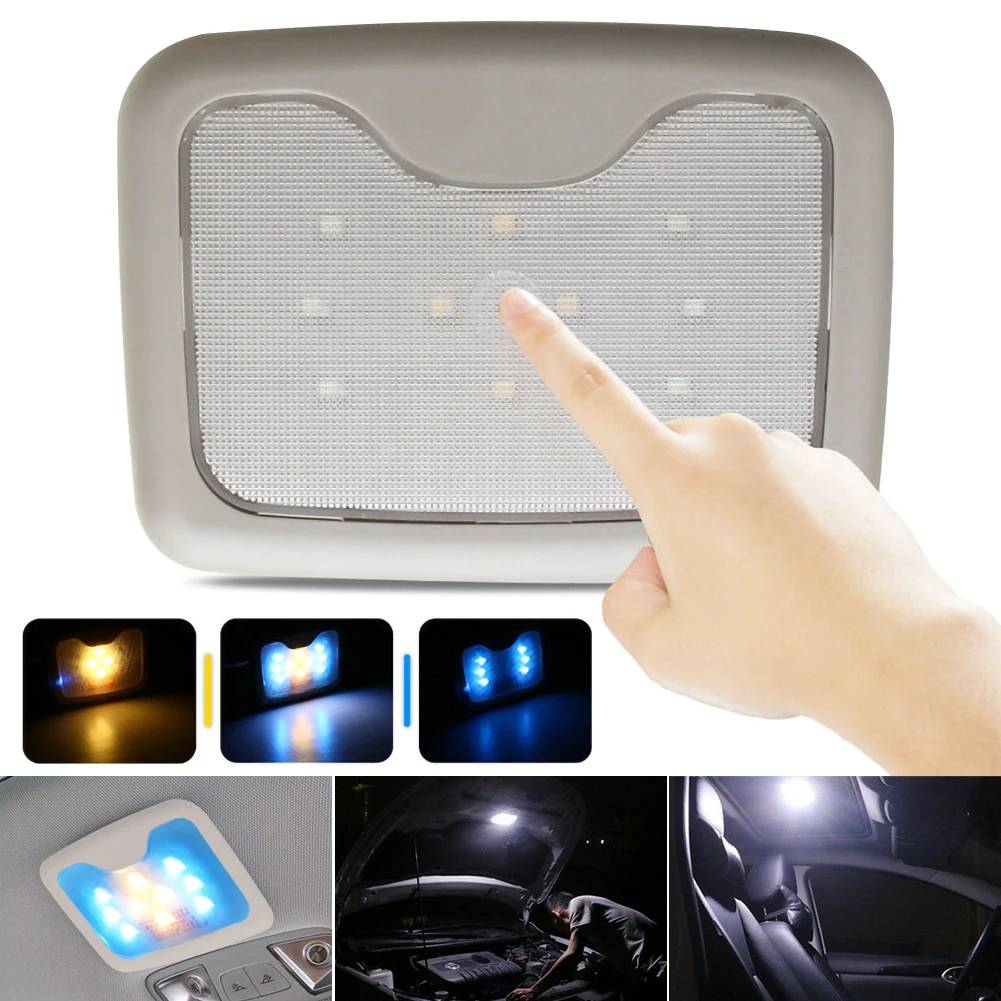 1pc Universal Night Light Car Interior LED Roof Light Wireless Ceiling Dome Reading Lamp fit Any model
1pc Universal Night Light Car Interior LED Roof Light Wireless Ceiling Dome Reading Lamp fit Any model
