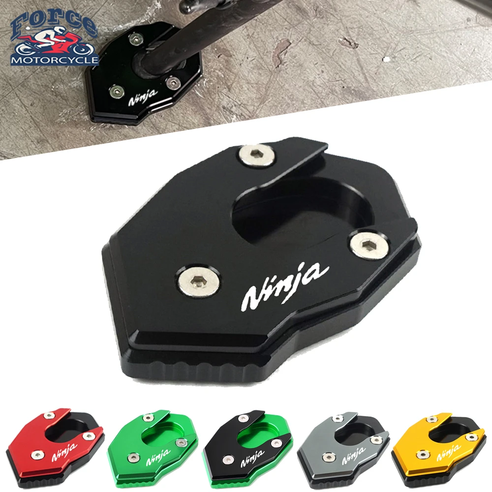 For KAWASAKI Ninja250 Ninja300 Ninja650 Ninja1000SX Motorcycle CNC Accessories Kickstand Sidestand Stand Extension Enlarger Pad
For KAWASAKI Ninja250 Ninja300 Ninja650 Ninja1000SX Motorcycle CNC Accessories Kickstand Sidestand Stand Extension Enlarger Pad