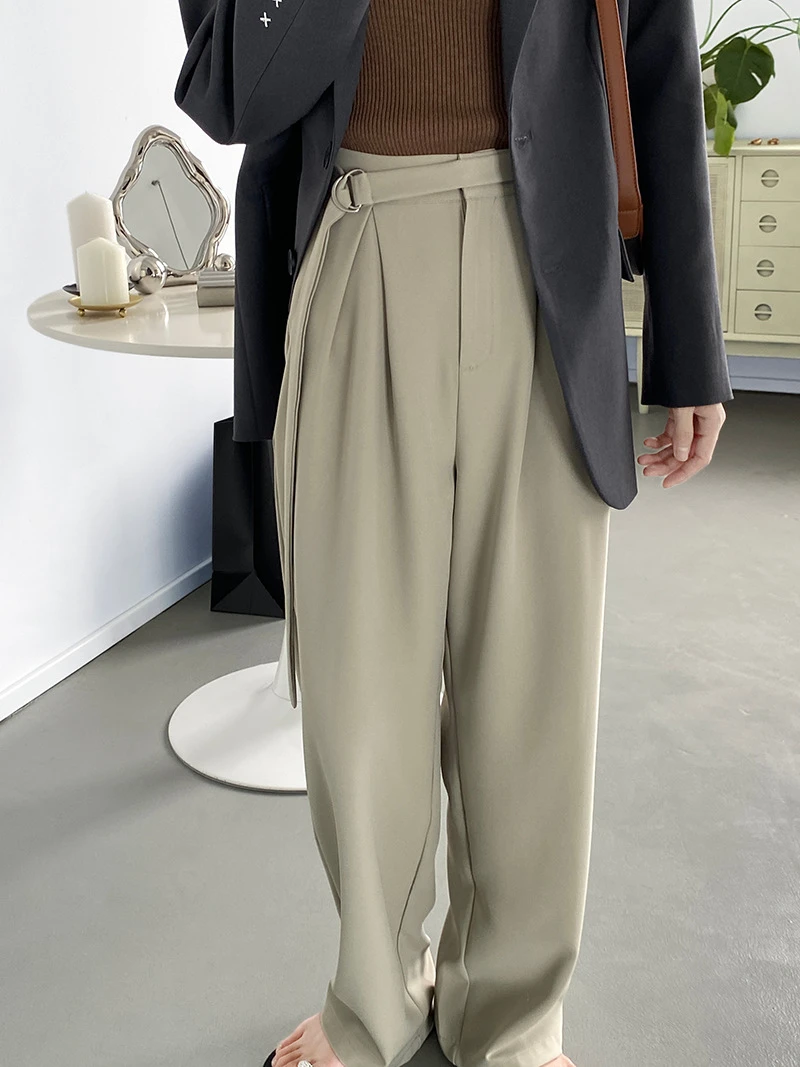 Autumn Fashion Sweet Plain Drape Effect High Waist Pants Elastic Waist Women Casual Wide Leg Pant Ladies Straight Trousers
Autumn Fashion Sweet Plain Drape Effect High Waist Pants Elastic Waist Women Casual Wide Leg Pant Ladies Straight Trousers
