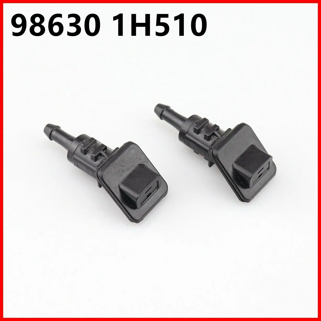 2Pcs Front Windshield Washer Jet Nozzle For Kia Sid Ceed Cee'd For Hyundai I30 986301H510 Replacement Parts 2006 2007 2008 2009
2Pcs Front Windshield Washer Jet Nozzle For Kia Sid Ceed Cee'd For Hyundai I30 986301H510 Replacement Parts 2006 2007 2008 2009