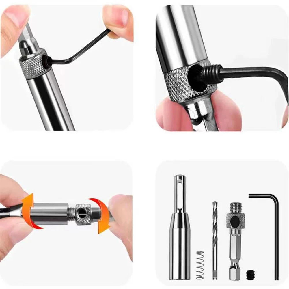 3pcs Core Drill Bit Set Hole Puncher Hinge Tapper For Doors Self Centering Woodworking Centering Hinge Drill Bits
3pcs Core Drill Bit Set Hole Puncher Hinge Tapper For Doors Self Centering Woodworking Centering Hinge Drill Bits