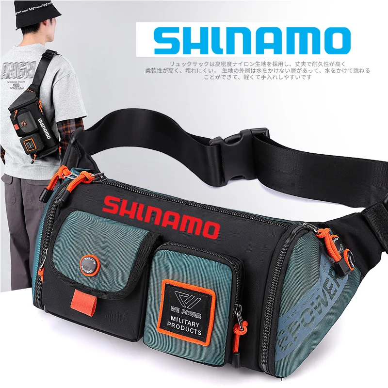 Fishing Waist Bag New Sports Men's Shoulder Crossbody Bag Waterproof Chest Bag Cycling Mountaineering Large Capacity Waist Bag
Fishing Waist Bag New Sports Men's Shoulder Crossbody Bag Waterproof Chest Bag Cycling Mountaineering Large Capacity Waist Bag