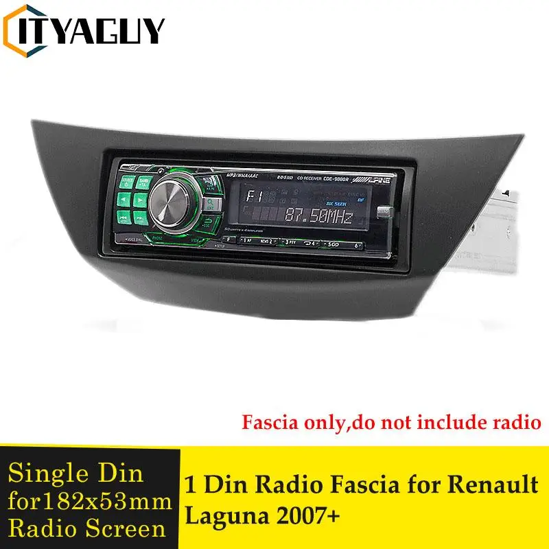 Автомобильная стереопанель Fascia 182*53 мм, один Din для RENAULT LAGUNA 2007 +, рамка для аудио, монтаж для приборной панели, облицовка для DVD
Автомобильная стереопанель Fascia 182*53 мм, один Din для RENAULT LAGUNA 2007 +, рамка для аудио, монтаж для приборной панели, облицовка для DVD