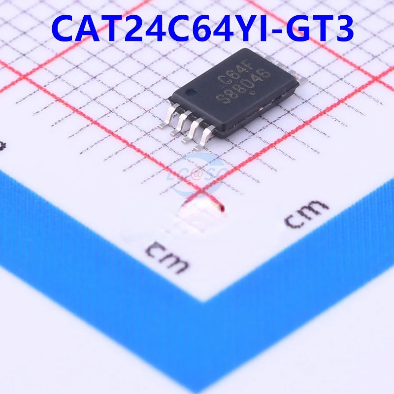 10 шт., новая и оригинальная трафаретная печать CAT24C64YI-GT3: C64F искусственная память TSSOP8 C64F
10 шт., новая и оригинальная трафаретная печать CAT24C64YI-GT3: C64F искусственная память TSSOP8 C64F