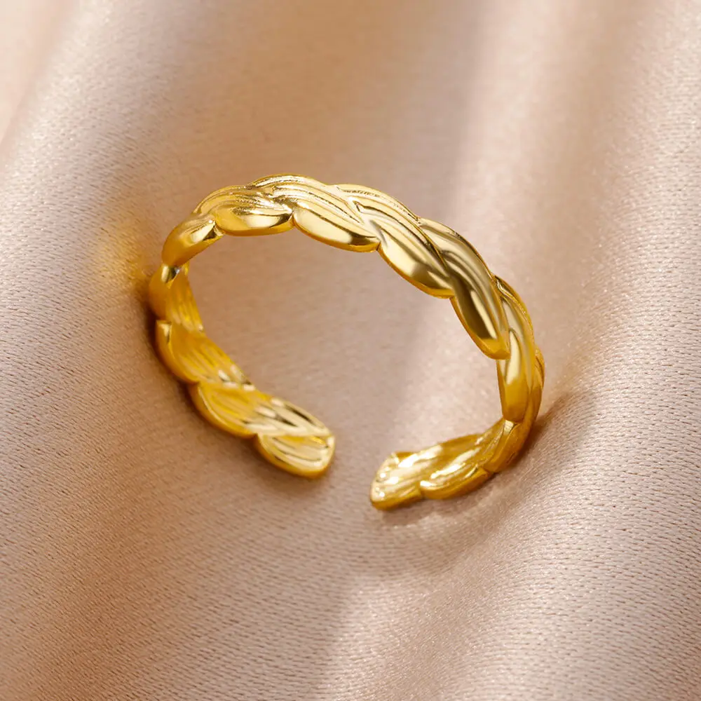 Stainless Steel Rings For Women Men Gold Color Open Adjustable Ring Female Male Fashion Finger Jewelry 2023 Trend Free Shipping
Stainless Steel Rings For Women Men Gold Color Open Adjustable Ring Female Male Fashion Finger Jewelry 2023 Trend Free Shipping
