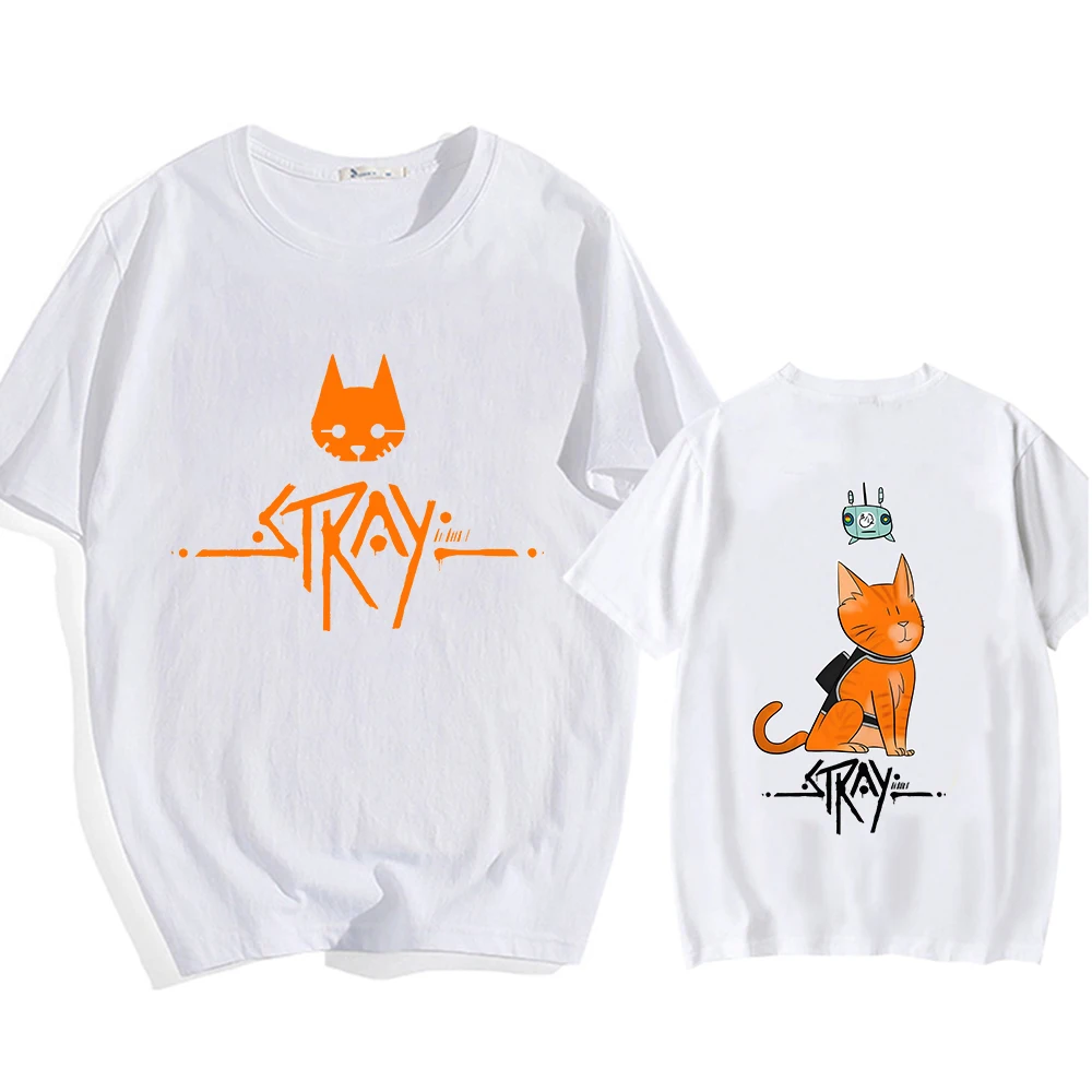Stray Game Momo Cat Harajuku Anime T-shirts Manga/comic Tshirt Funko Pop 100% Cotton Tee-shirt Short Sleeve Men/women T Shirt
Stray Game Momo Cat Harajuku Anime T-shirts Manga/comic Tshirt Funko Pop 100% Cotton Tee-shirt Short Sleeve Men/women T Shirt