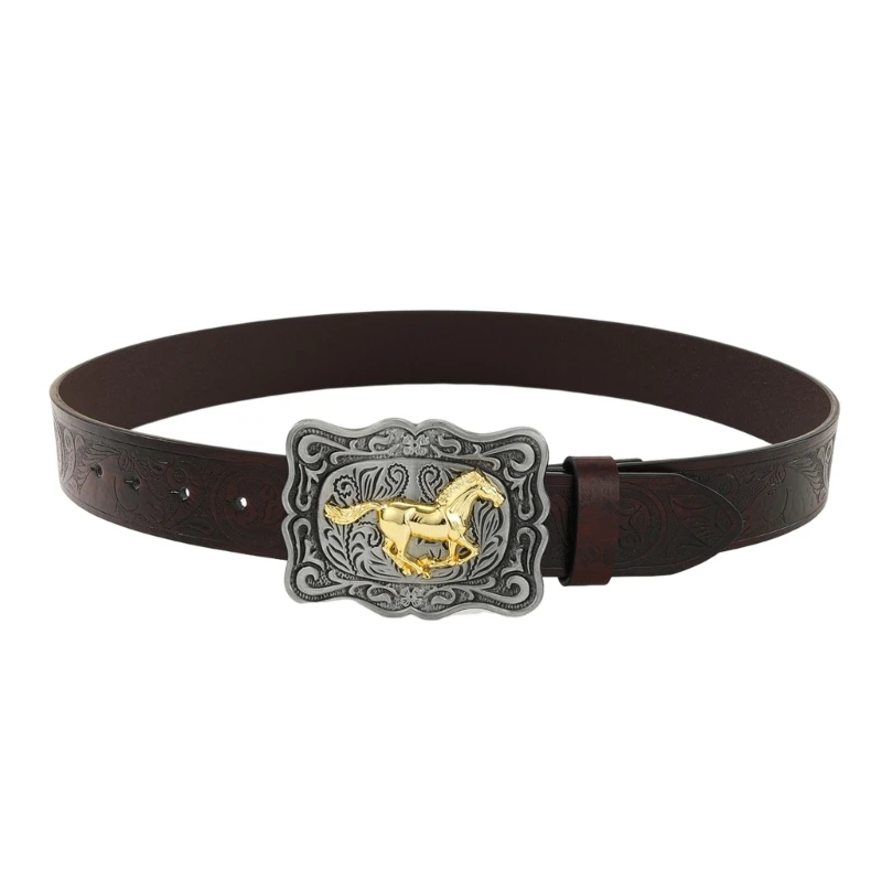 Running Horse Belt Cowboy Belts For Men Western Buckle Belt Vintage Western Belt 28TF
Running Horse Belt Cowboy Belts For Men Western Buckle Belt Vintage Western Belt 28TF