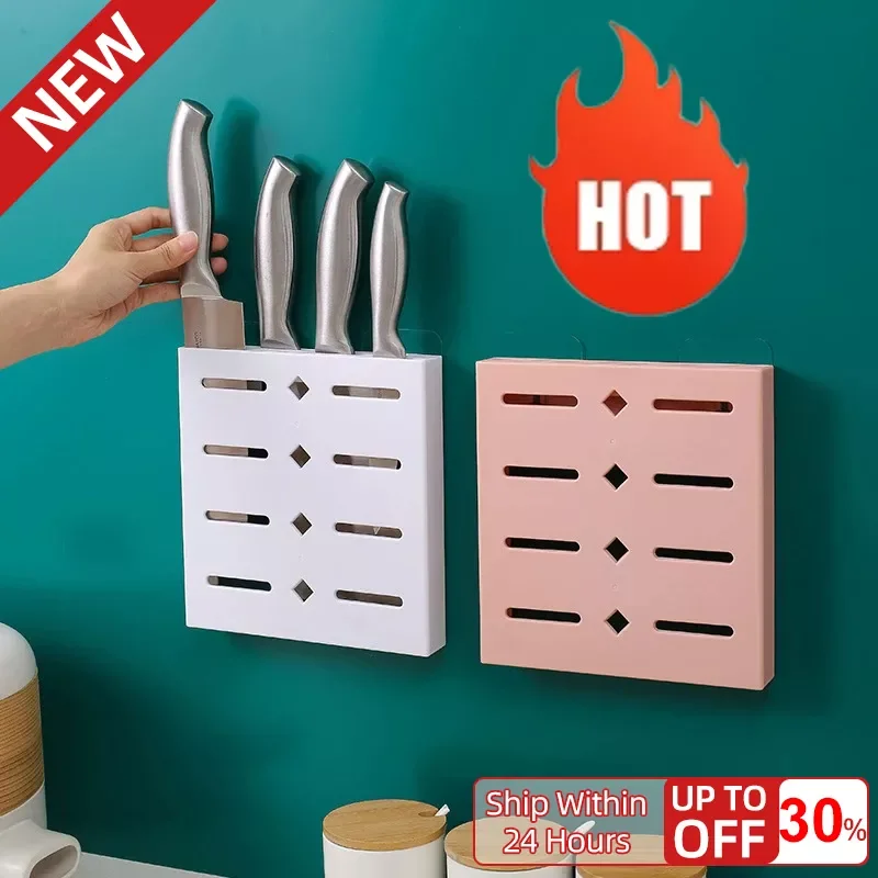 Knife Holder Kitchen Stand Wall-Mounted Knives Holder Organizer Multifunctional Knife Block Storage Cooking Kitchen Accessories
Knife Holder Kitchen Stand Wall-Mounted Knives Holder Organizer Multifunctional Knife Block Storage Cooking Kitchen Accessories