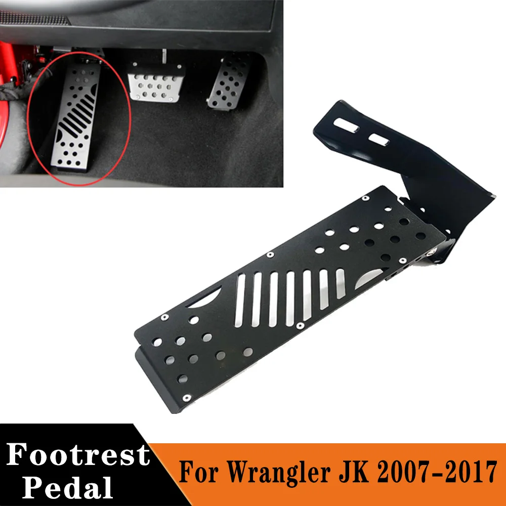 1PC Interior Drive Brake Footrest Pedal Left Side Kick Panel for Jeep Wrangler JK 2007-2017 Rest Pedal for Driver Left Foot
1PC Interior Drive Brake Footrest Pedal Left Side Kick Panel for Jeep Wrangler JK 2007-2017 Rest Pedal for Driver Left Foot