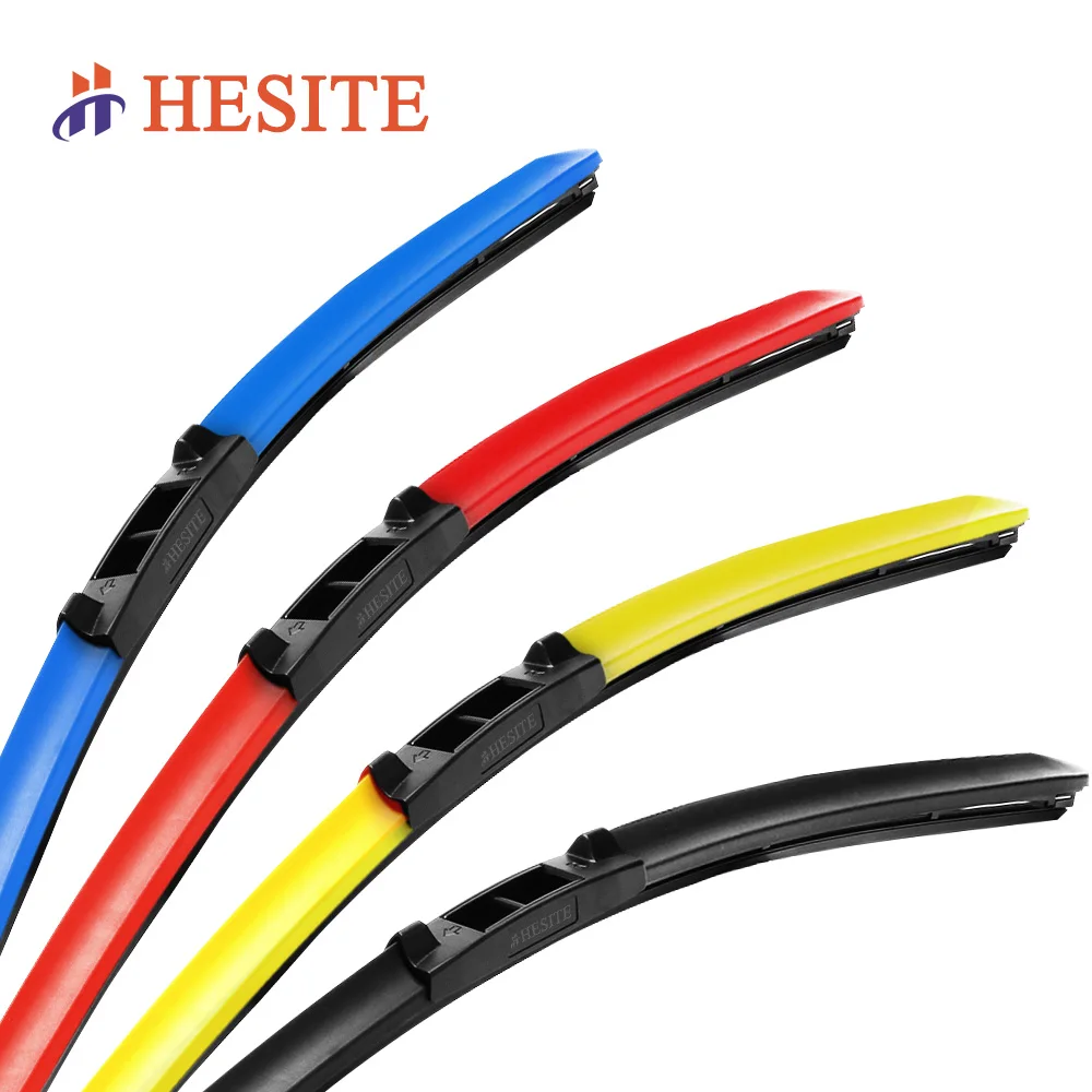 HESITE Colorful Windshield Wiper Blades With H3 Hook (Side Pin) For BMW Mercedes Benz Peugeot 407 VW Volvo S40 Porsche Cayenne
HESITE Colorful Windshield Wiper Blades With H3 Hook (Side Pin) For BMW Mercedes Benz Peugeot 407 VW Volvo S40 Porsche Cayenne