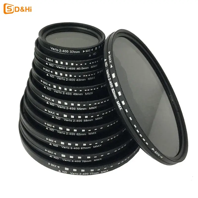 Fader Variable ND Filter Adjustable ND2 To ND400 Neutral Density 40.5 43 46 49 52 55 58 62 67 72 77 82 MM
Fader Variable ND Filter Adjustable ND2 To ND400 Neutral Density 40.5 43 46 49 52 55 58 62 67 72 77 82 MM