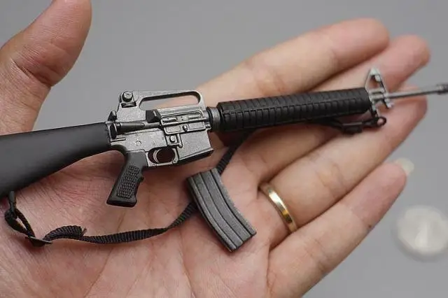 1:6 Масштаб Модель Вьетнамская война M16A2 АВТОМАТИЧЕСКАЯ ВИНТОВКА для фигуры 12 дюймов
1:6 Масштаб Модель Вьетнамская война M16A2 АВТОМАТИЧЕСКАЯ ВИНТОВКА для фигуры 12 дюймов
