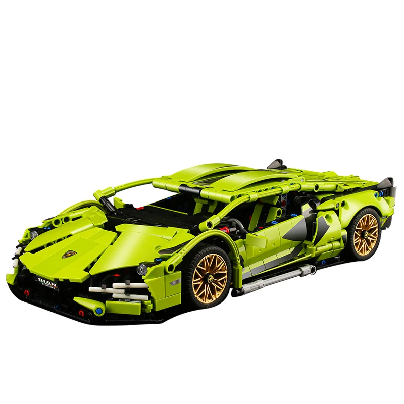 high-tech Lamborg Technical 1:14 Lambo Sian Supercar Model 1200+Pcs Building Blocks Sports Car Bricks Toys for Boy Gifts
high-tech Lamborg Technical 1:14 Lambo Sian Supercar Model 1200+Pcs Building Blocks Sports Car Bricks Toys for Boy Gifts