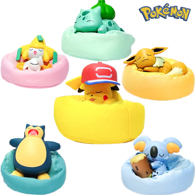 6 Styles Pokemon Anime Figure Model Fashion Surprise Cartoon Pikachu Snorlax Eevee Bulbasaur Character Doll Toys Kids Gift
6 Styles Pokemon Anime Figure Model Fashion Surprise Cartoon Pikachu Snorlax Eevee Bulbasaur Character Doll Toys Kids Gift