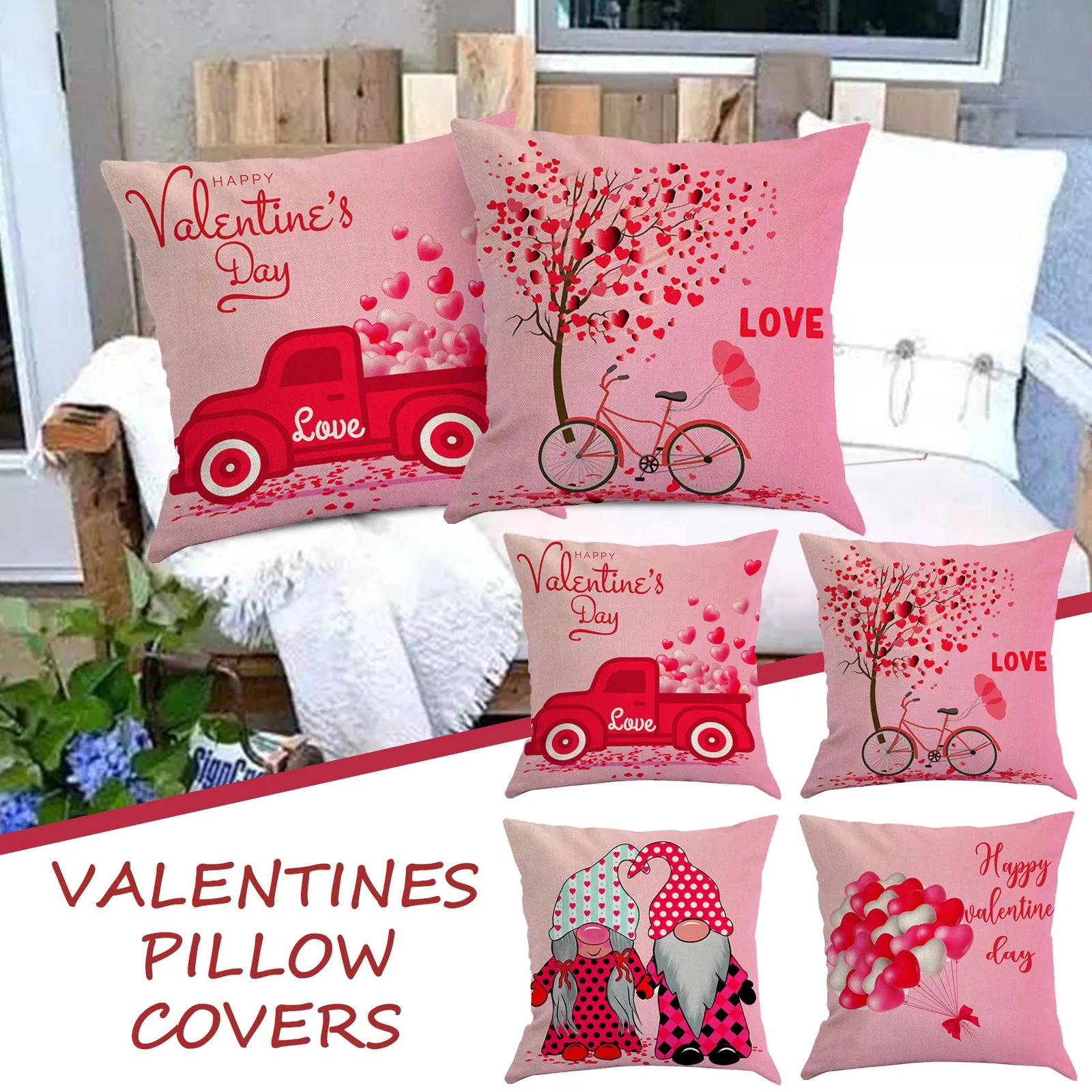 Valentine's Day Faceless Doll Bedroom Sofa Couch Living Room Sofa Soft Heart Letter Pillowcase 28 X 28 Pillow 18x34 Pillow Case
Valentine's Day Faceless Doll Bedroom Sofa Couch Living Room Sofa Soft Heart Letter Pillowcase 28 X 28 Pillow 18x34 Pillow Case