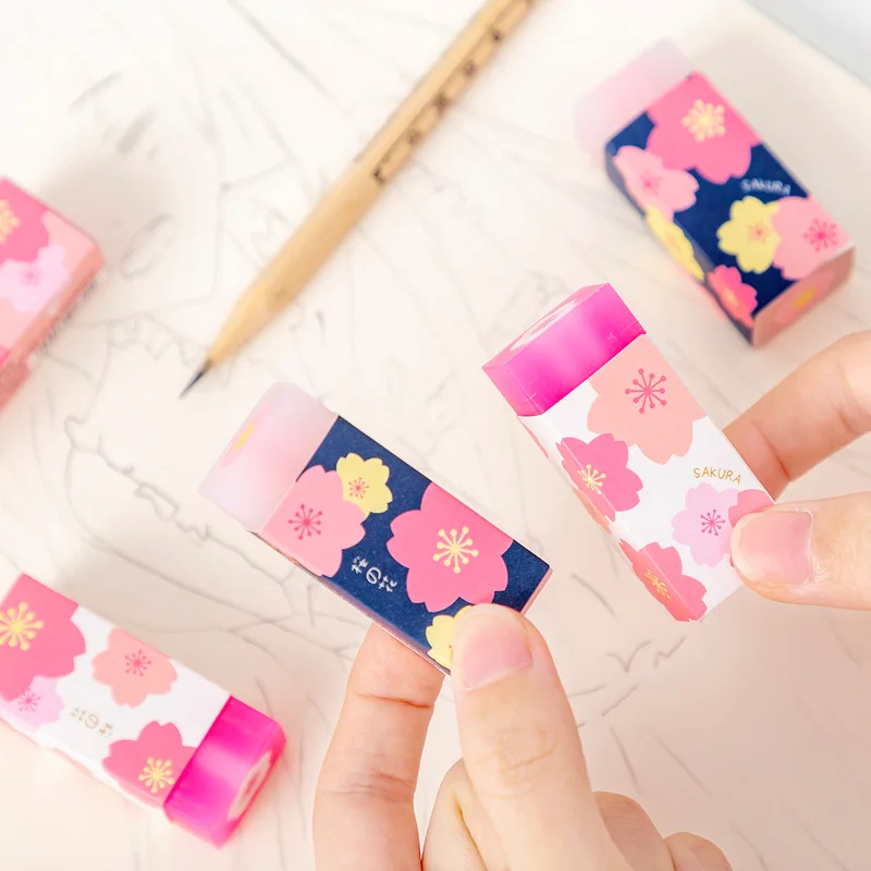 Cherry Blossoms Style Eraser Primary Student Gift Cartoon Eraser Rubber Stationery Pencil Eraser for Kids Stationery Supplies
Cherry Blossoms Style Eraser Primary Student Gift Cartoon Eraser Rubber Stationery Pencil Eraser for Kids Stationery Supplies