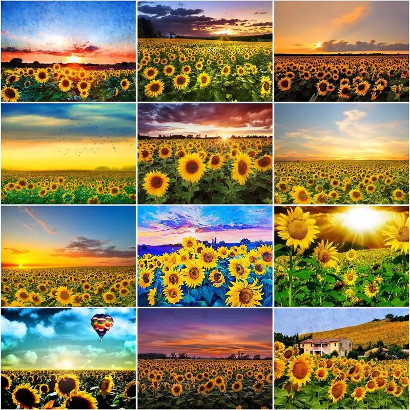 CHENISTORY Sunflowers Acrylic Painting By Numbers Kits With Frame Modern 60x75cm Picture By Numbers Coloring Diy Crafts For Home
CHENISTORY Sunflowers Acrylic Painting By Numbers Kits With Frame Modern 60x75cm Picture By Numbers Coloring Diy Crafts For Home