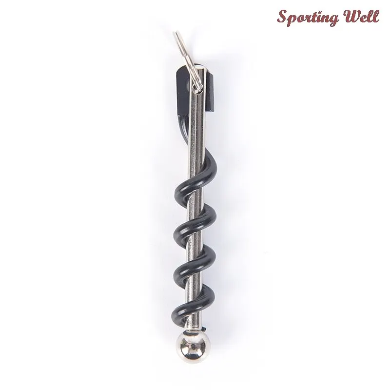 Outdoor Mini EDC Stainless Steel Cork Screw Red Wine Bottle Opener Keyring Tool Camping Survival Equipment Tool
Outdoor Mini EDC Stainless Steel Cork Screw Red Wine Bottle Opener Keyring Tool Camping Survival Equipment Tool