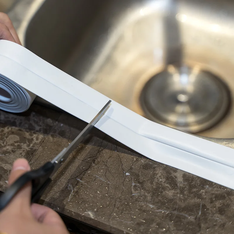 Bathroom Shower Sink Bath Sealing Strip Tape White PVC Self adhesive Waterproof Wall Sticker for Bathroom Kitchen Accessories
Bathroom Shower Sink Bath Sealing Strip Tape White PVC Self adhesive Waterproof Wall Sticker for Bathroom Kitchen Accessories