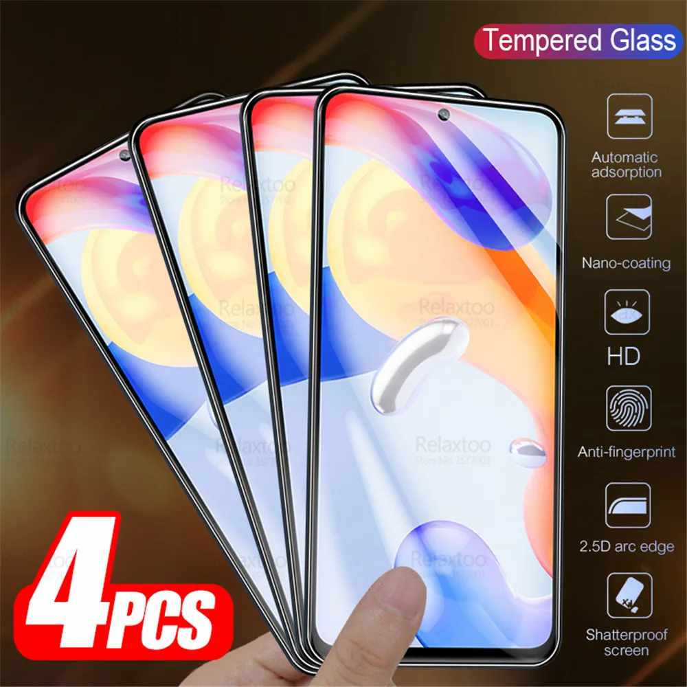 4 шт. закаленное защитное стекло для Xiaomi Redmi Note 11 Pro защита для экрана Redmy Note11 11 11 Pro 5G 4G 11 S 11 S Защитная пленка для телефона
4 шт. закаленное защитное стекло для Xiaomi Redmi Note 11 Pro защита для экрана Redmy Note11 11 11 Pro 5G 4G 11 S 11 S Защитная пленка для телефона