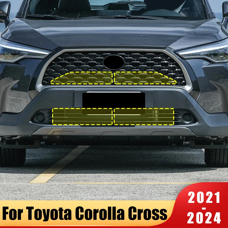 Car Middle Insect Screening Mesh Front Grille Anti-Mosquito Net For Toyota Corolla Cross XG10 2021~2024 2022 2023 Accessories
Car Middle Insect Screening Mesh Front Grille Anti-Mosquito Net For Toyota Corolla Cross XG10 2021~2024 2022 2023 Accessories