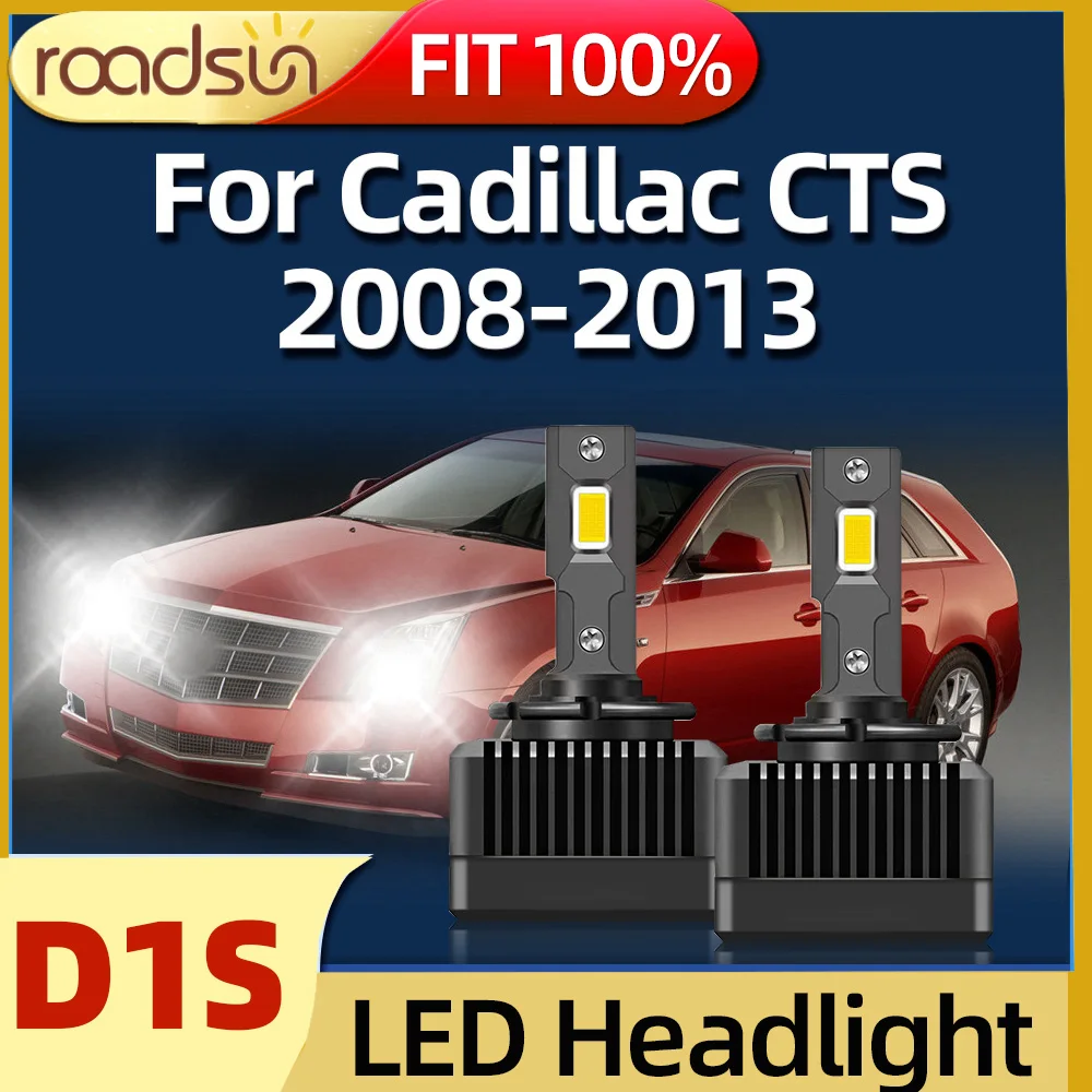 Roadsun 2Pcs Car Light D1S LED Headlight 6000K CSP Chip 1:1 Xenon Fit For Cadillac CTS 2008 2009 2010 2011 2012 2013
Roadsun 2Pcs Car Light D1S LED Headlight 6000K CSP Chip 1:1 Xenon Fit For Cadillac CTS 2008 2009 2010 2011 2012 2013