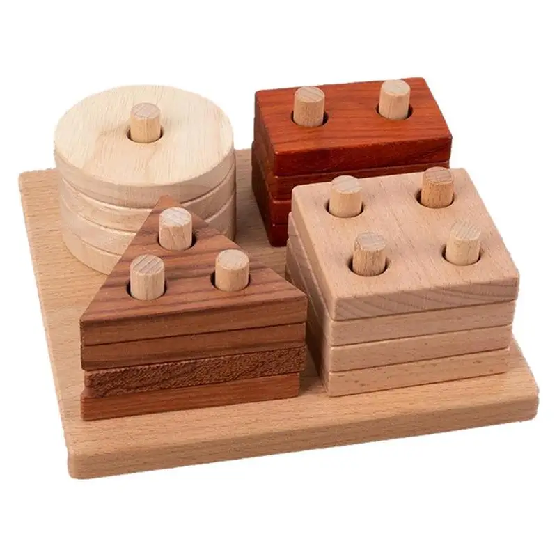 Shape Matching Puzzle Kid's Educational Toy Puzzles Natural Texture Learning Toy Gifts For Children's Day Christmas And Birthday
Shape Matching Puzzle Kid's Educational Toy Puzzles Natural Texture Learning Toy Gifts For Children's Day Christmas And Birthday