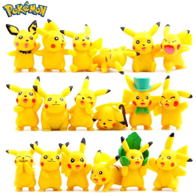 Pokemon Anime Cartoon Pikachu Action Doll Cute Model Decoration Creative Toy Gifts
Pokemon Anime Cartoon Pikachu Action Doll Cute Model Decoration Creative Toy Gifts