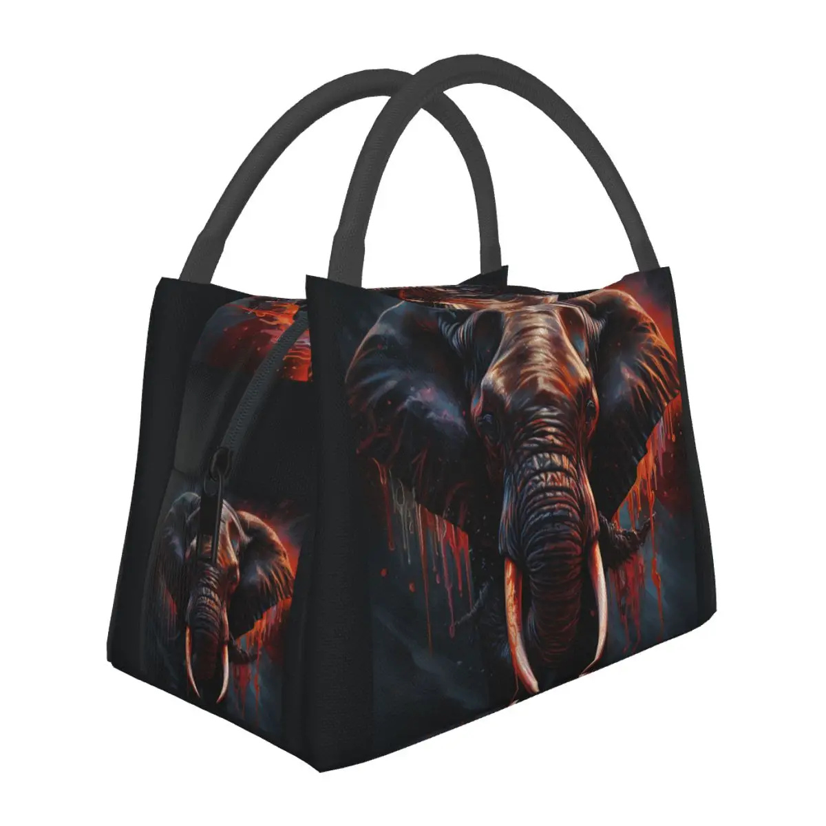 Elephant Lunch Bag Grotesque Fantastic Lunch Box Travel Portable Insulated Cooler Bag Waterproof Custom Thermal Tote Handbags
Elephant Lunch Bag Grotesque Fantastic Lunch Box Travel Portable Insulated Cooler Bag Waterproof Custom Thermal Tote Handbags