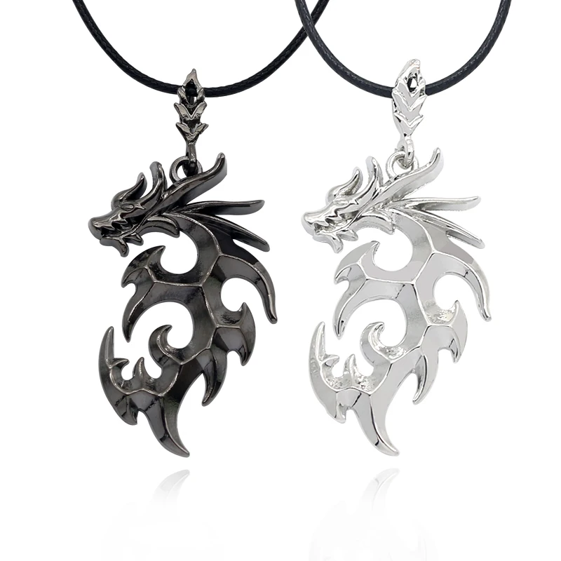 Popular Fashion Movie Men's Scorpion Necklace Jewelry Fashion Brave Men's Flame Dragon Necklace Domineering Pendant Necklace
Popular Fashion Movie Men's Scorpion Necklace Jewelry Fashion Brave Men's Flame Dragon Necklace Domineering Pendant Necklace